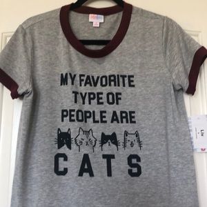 LuLaRoe Liv Tee Size Small